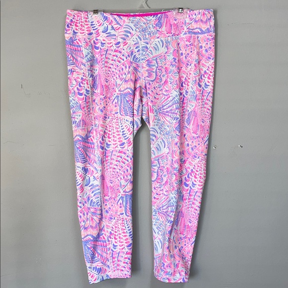 Lilly Pulitzer Pants - Lilly Pulitzer Luxletic Weekender High Rise Midi Leggings